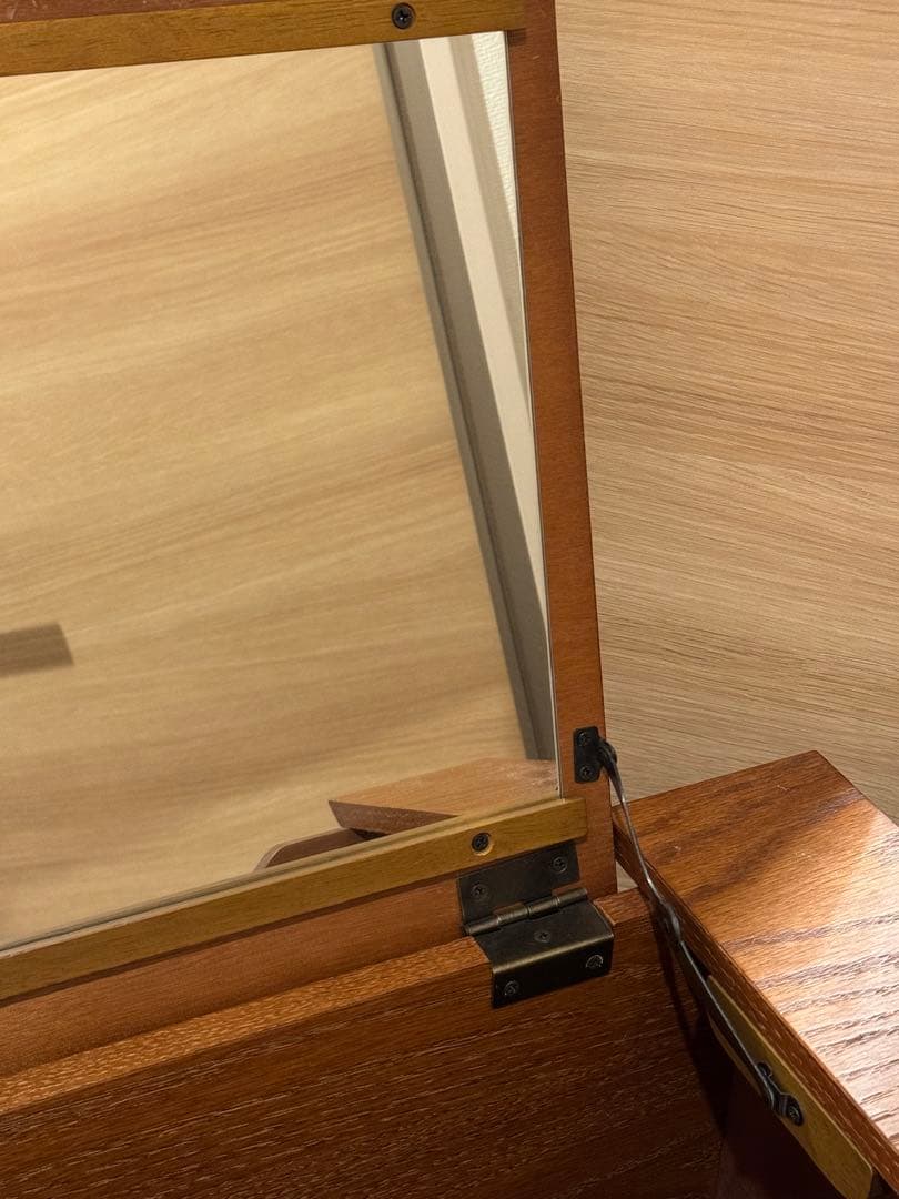 nico and...ニコアンド　木製ドレッサー ミラー付き