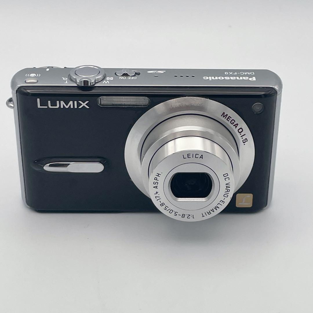 【良品】Panasonic LUMIX DMC-FX9 ブラック ライカレンズ