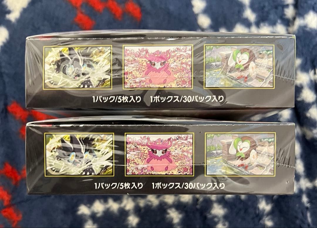 ポケモンカードゲーム【ムニキスゼロ】シュリンク未開封品2ボックス