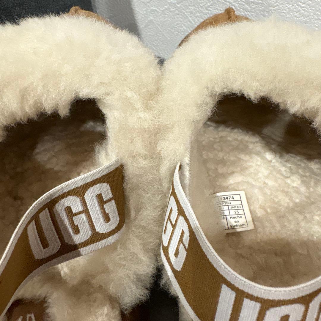 UGG ムートン　スリッポン　厚底　ファンケット