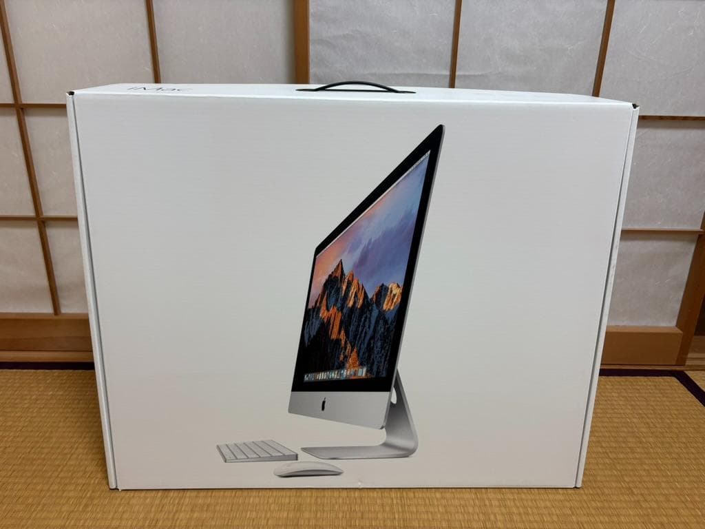 【佐藤】iMac 5K 27インチ(2017) 60GB 256GBSSD