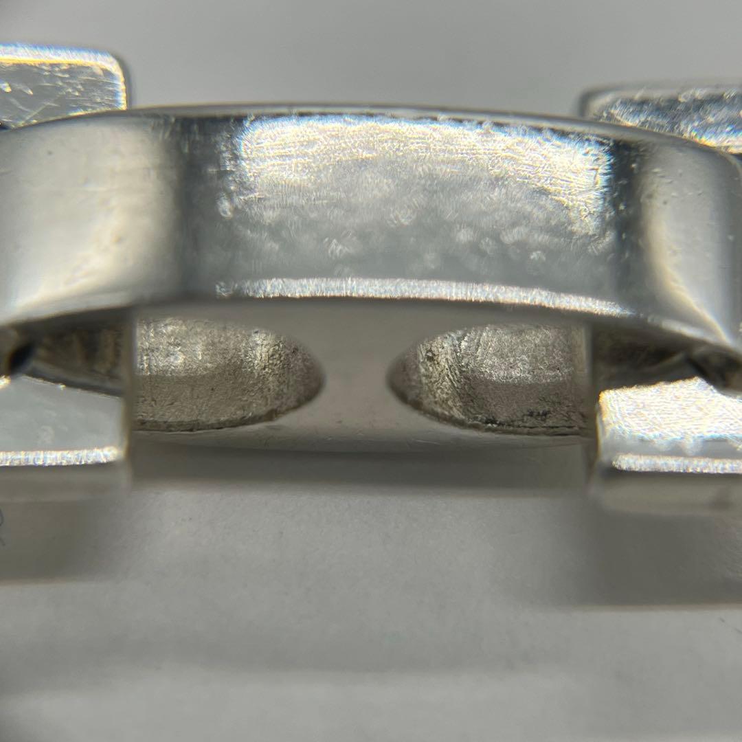 グッチ GUCCI スクエアリンク ブレスレット SV925 オールド 希少