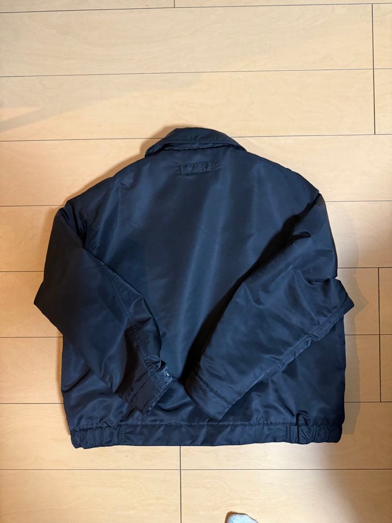 ジャケット・アウター STUSSY PILE LINED ZIP JACKET BLACK 25FW