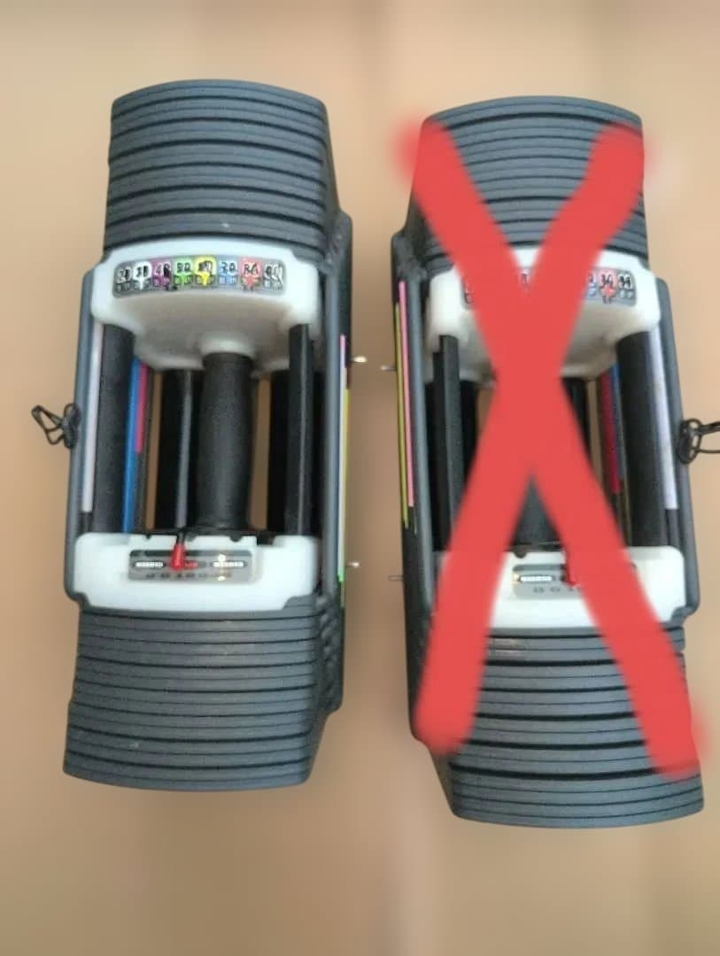 JM♥POWERBLOCK　ブロック 可変式ダンベル 41Kg②