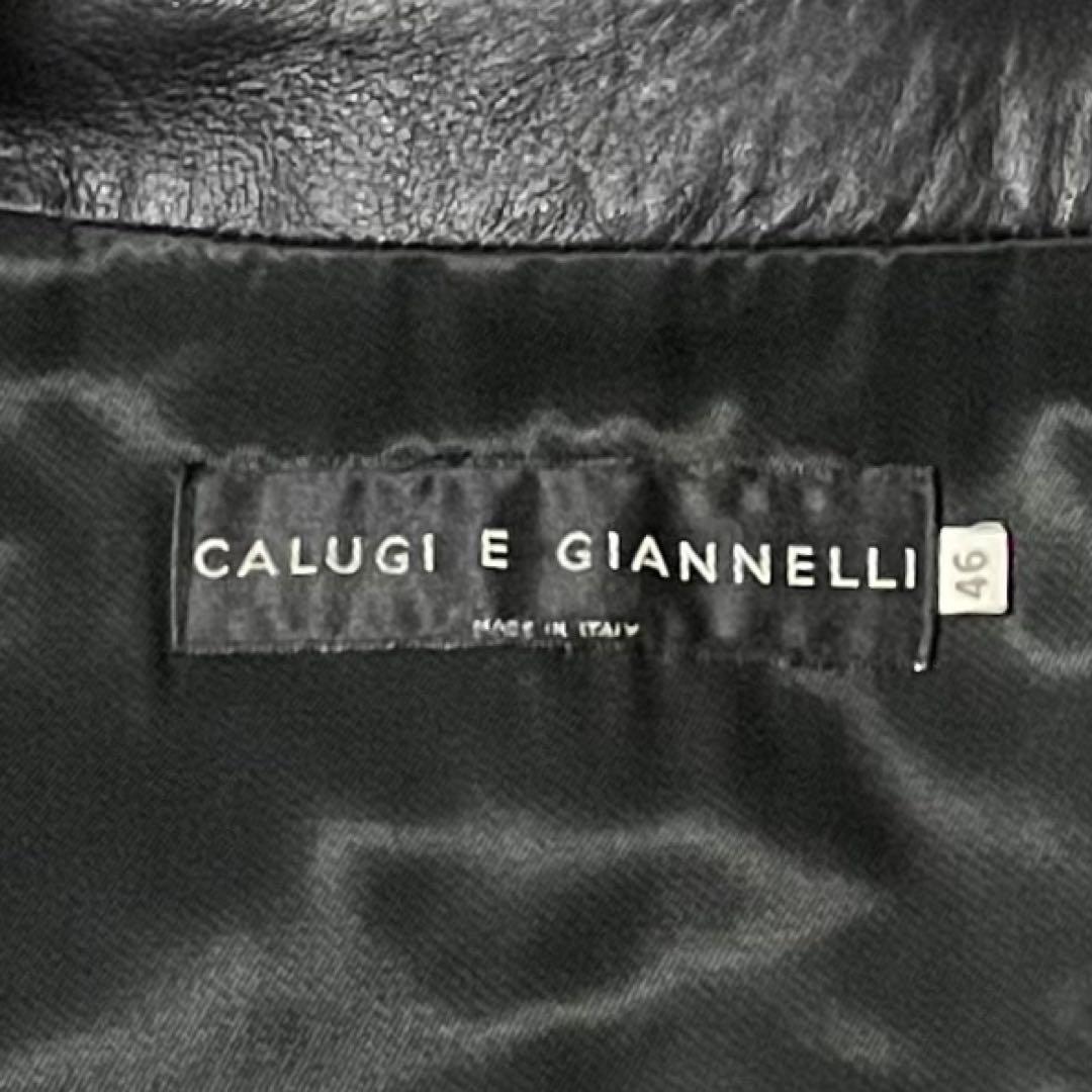 CALUGI E GIANNELLI レイヤードレザージャケット archive