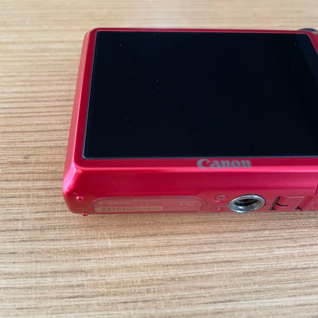 Canon IXY 410F レッド キヤノン コンパクトデジタルカメラ