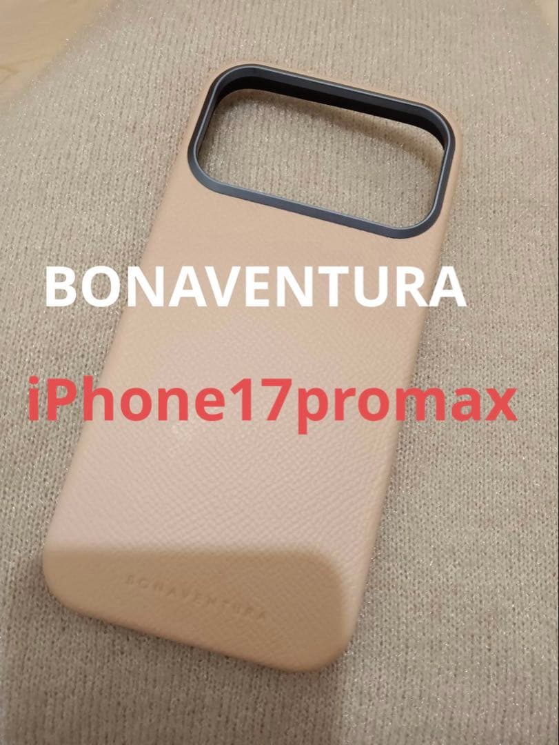 BONAVENTURA ボナベンチュラ iPhone 17promax ピンク