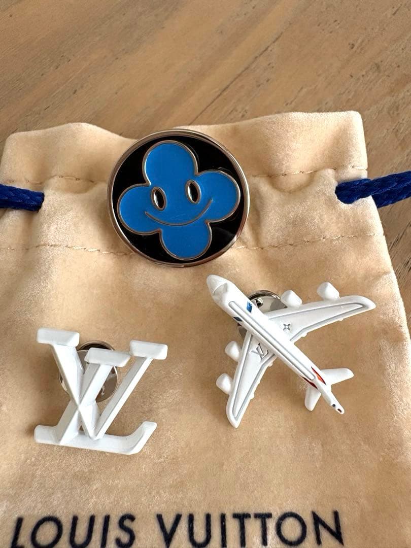 【未使用】LOUIS VUITTON/ルイヴィトン コミックス ピンバッチ
