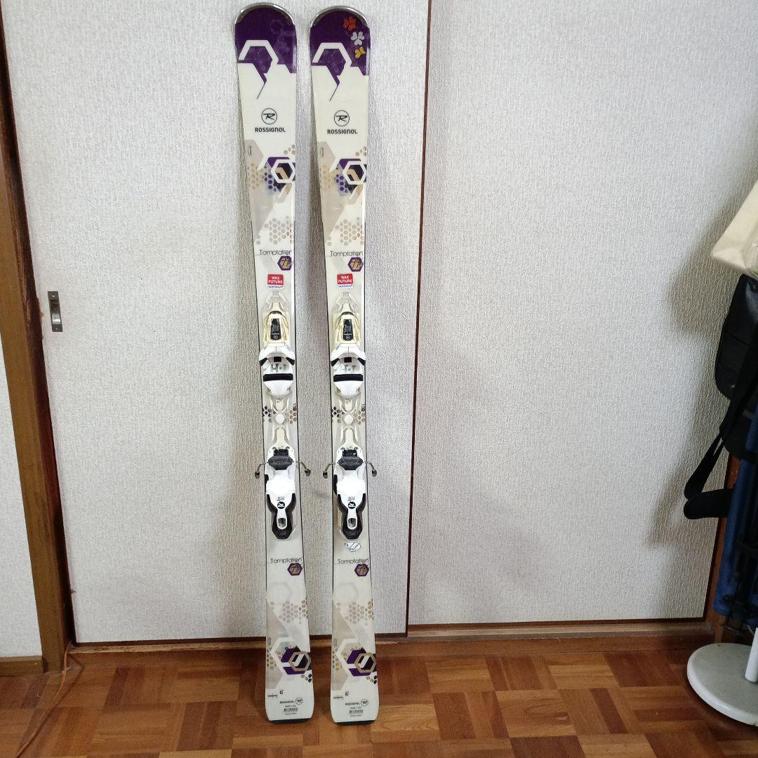 ROSSIGNOL スキー板 ホワイト/パープル