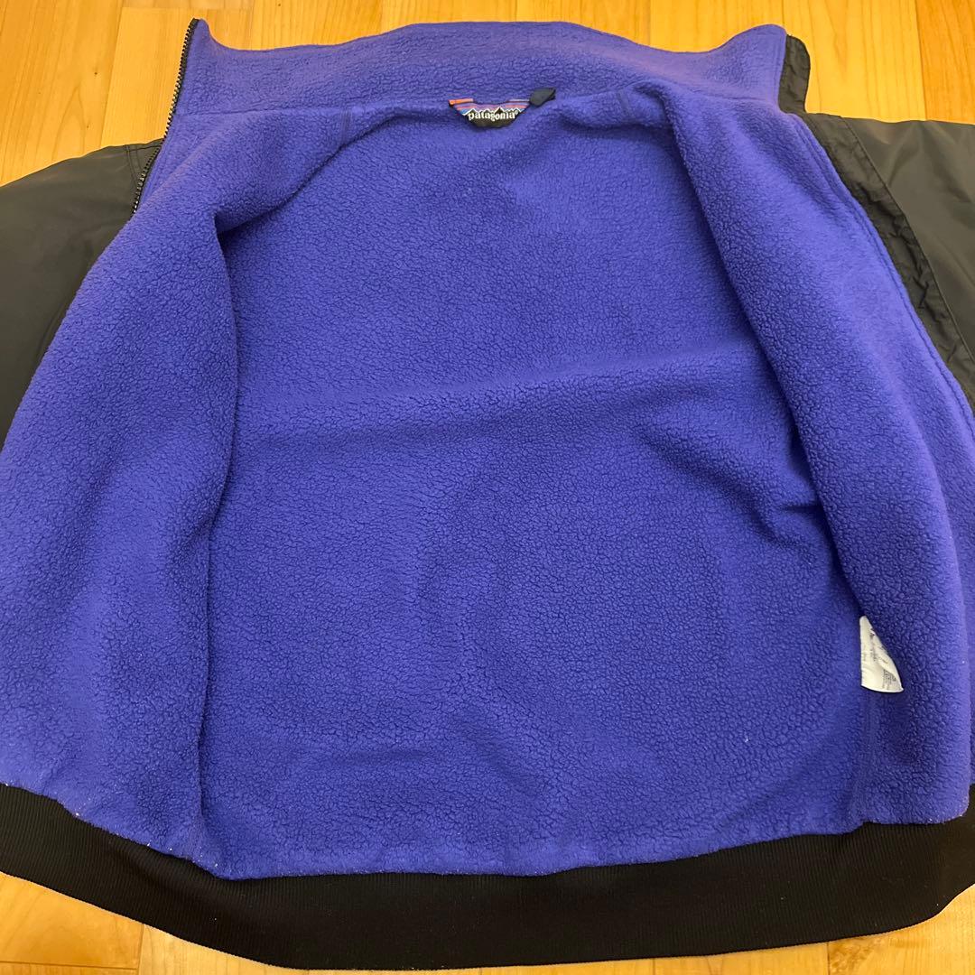 極美品‼︎ パタゴニア　シェルドシンチラ　80s USA製 ブラック　黒 M相当