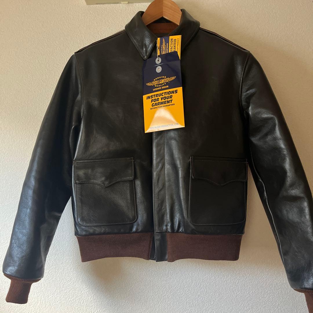A*a様 トイズマッコイ　Rough Wear A-2 レザージャケット 40