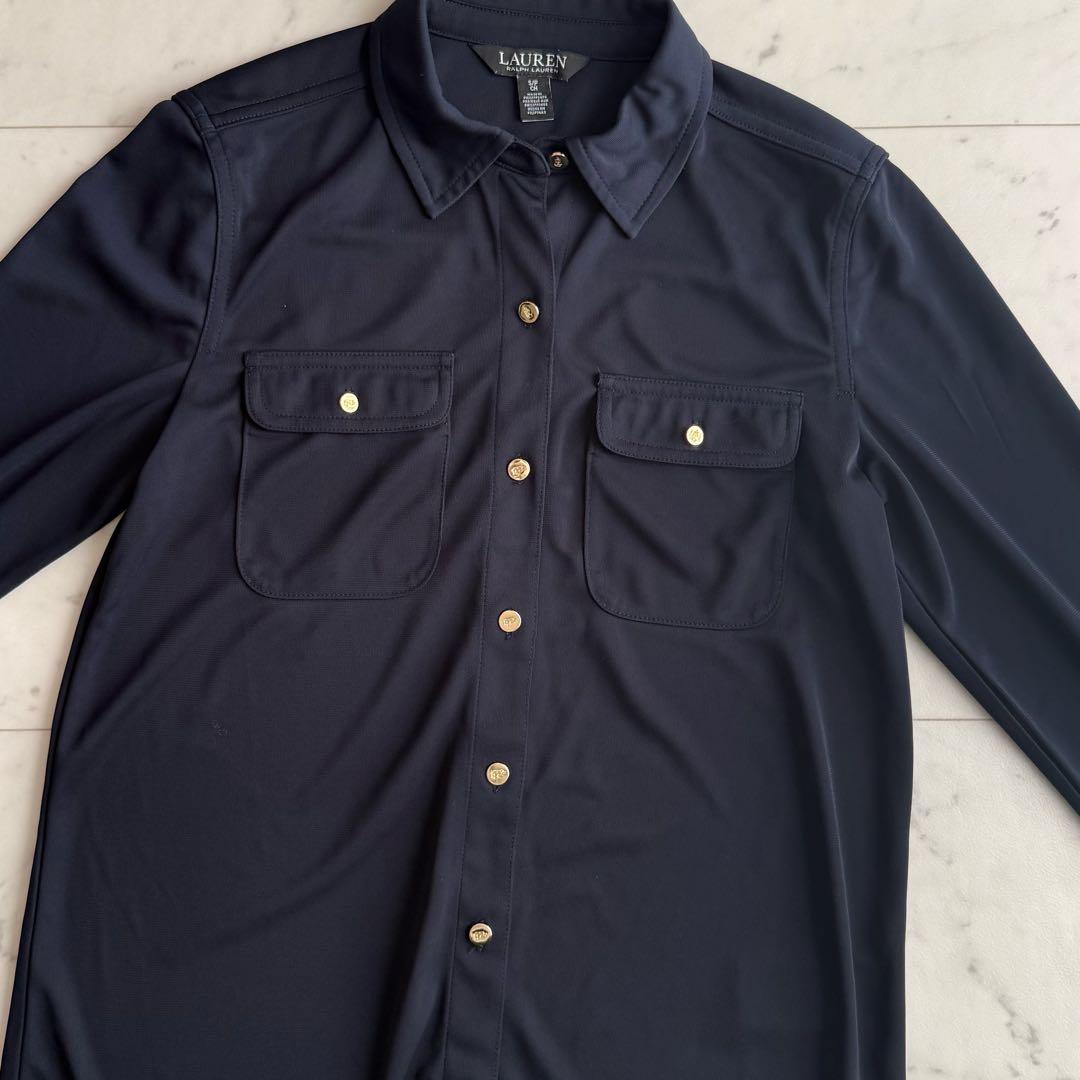 美品 ギャルリーヴィー コットンカシミヤウール ミックス ニットプルオーバー