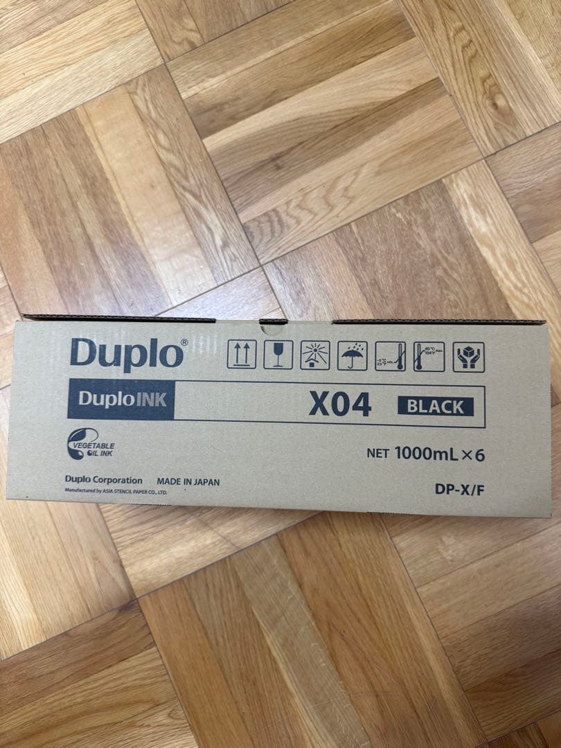 デュプロ　印刷機　インク　X04 6本入