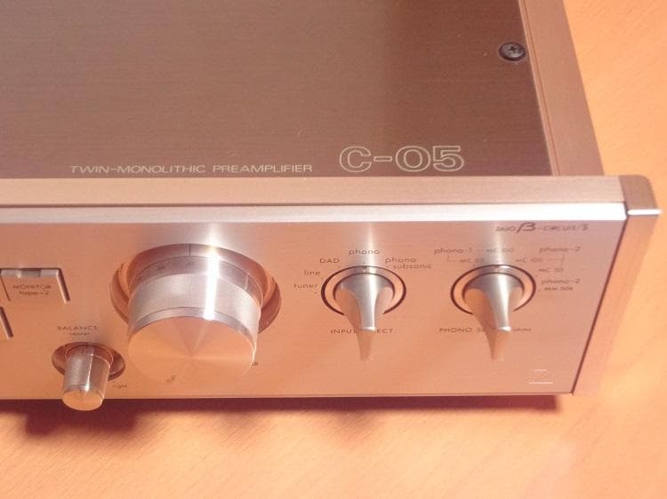 LUXMAN C-05 コントロールアンプ 1983年製 美品
