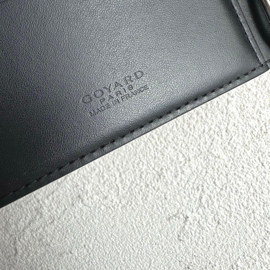 GOYARD ゴヤール サン トマ マネークリップ ブラック 折り財布