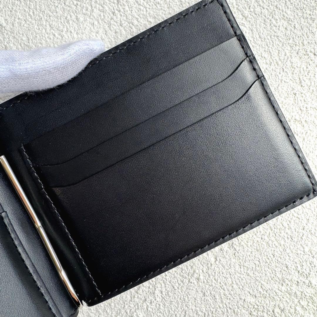 GOYARD ゴヤール サン トマ マネークリップ ブラック 折り財布