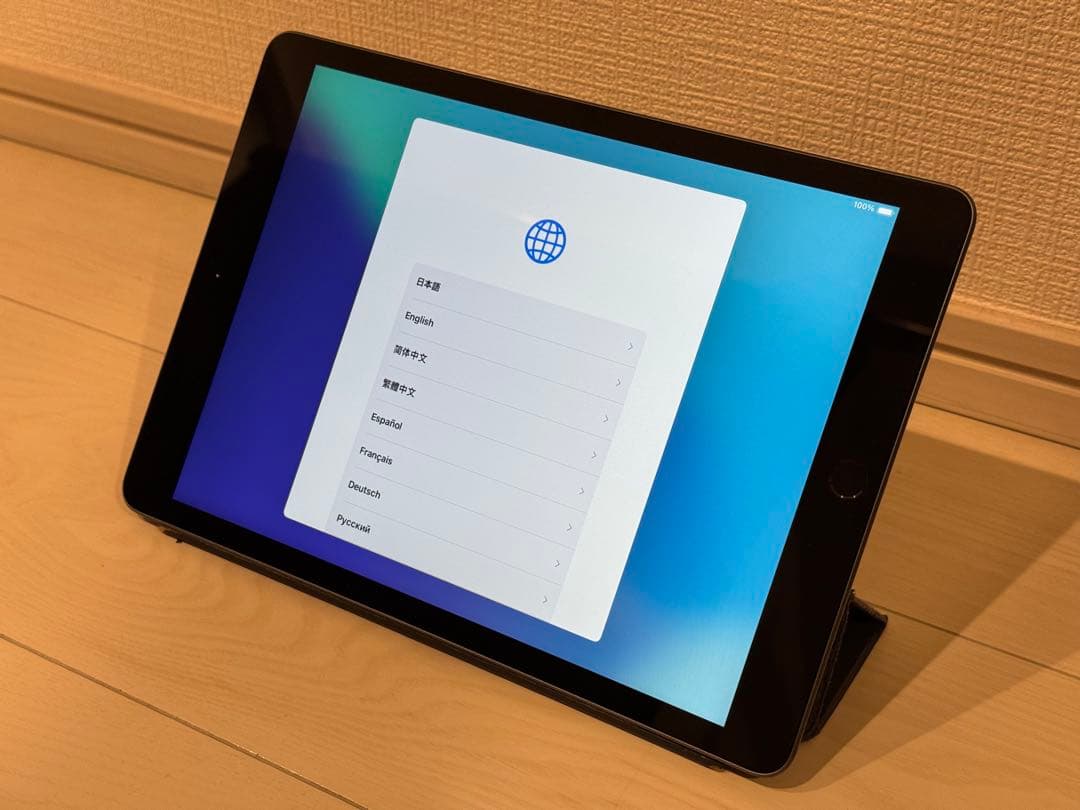 『美品』iPad 第7世代 Wi-Fiモデル 32GB スペースグレイ/カバー付