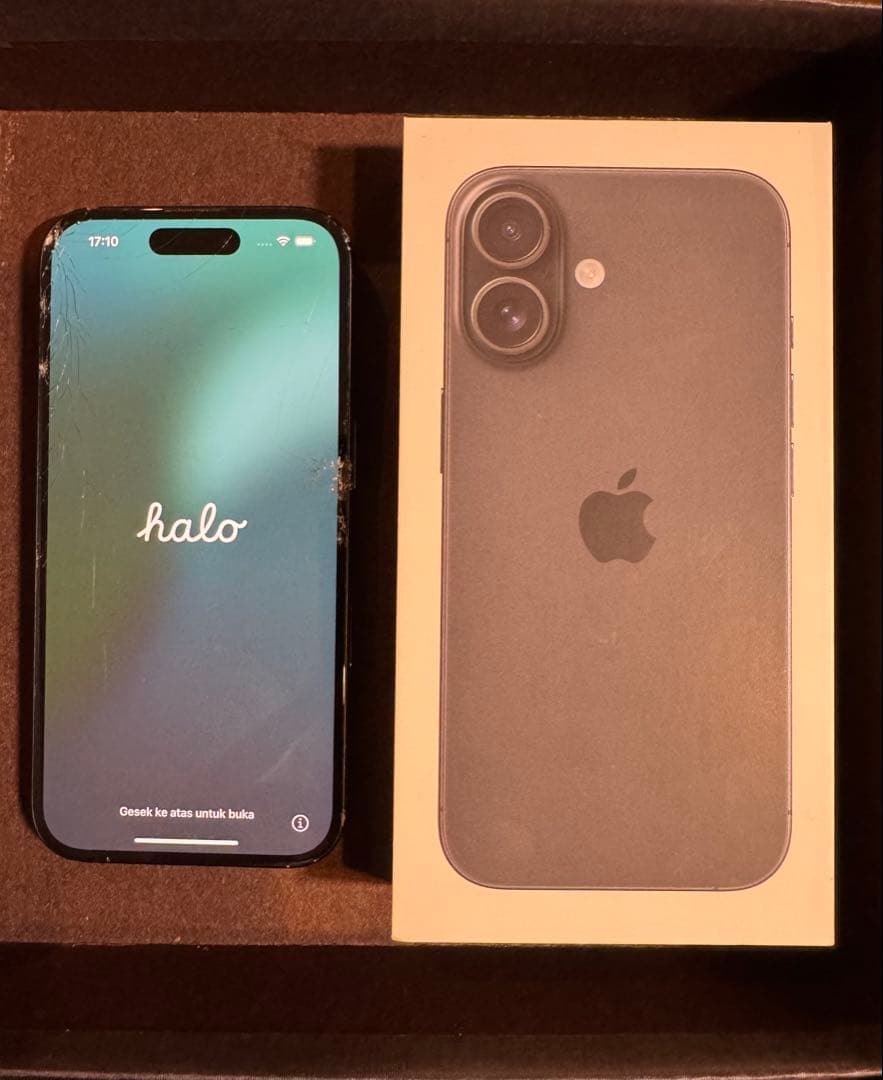 【ジャンク扱い】iPhone 16 ブラック 本体 256GB