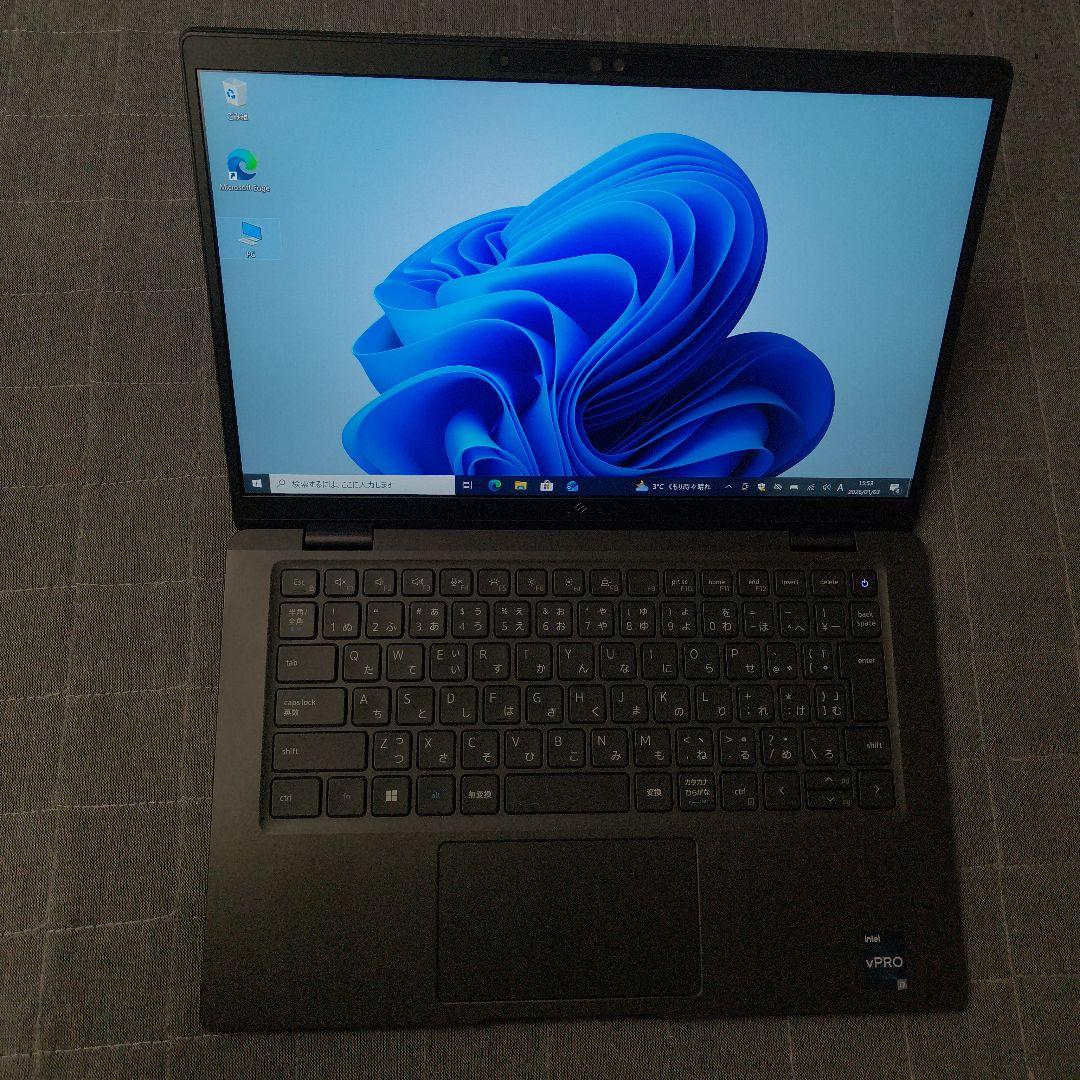 タッチ 良好 DELL 爆速 12世代i7 16GB 512GB 軽量薄型