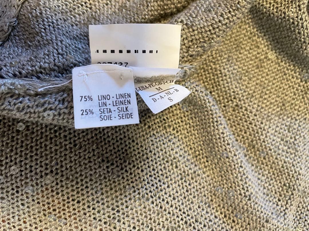 BRUNELLO CUCINELLI Vネック ワンピース M