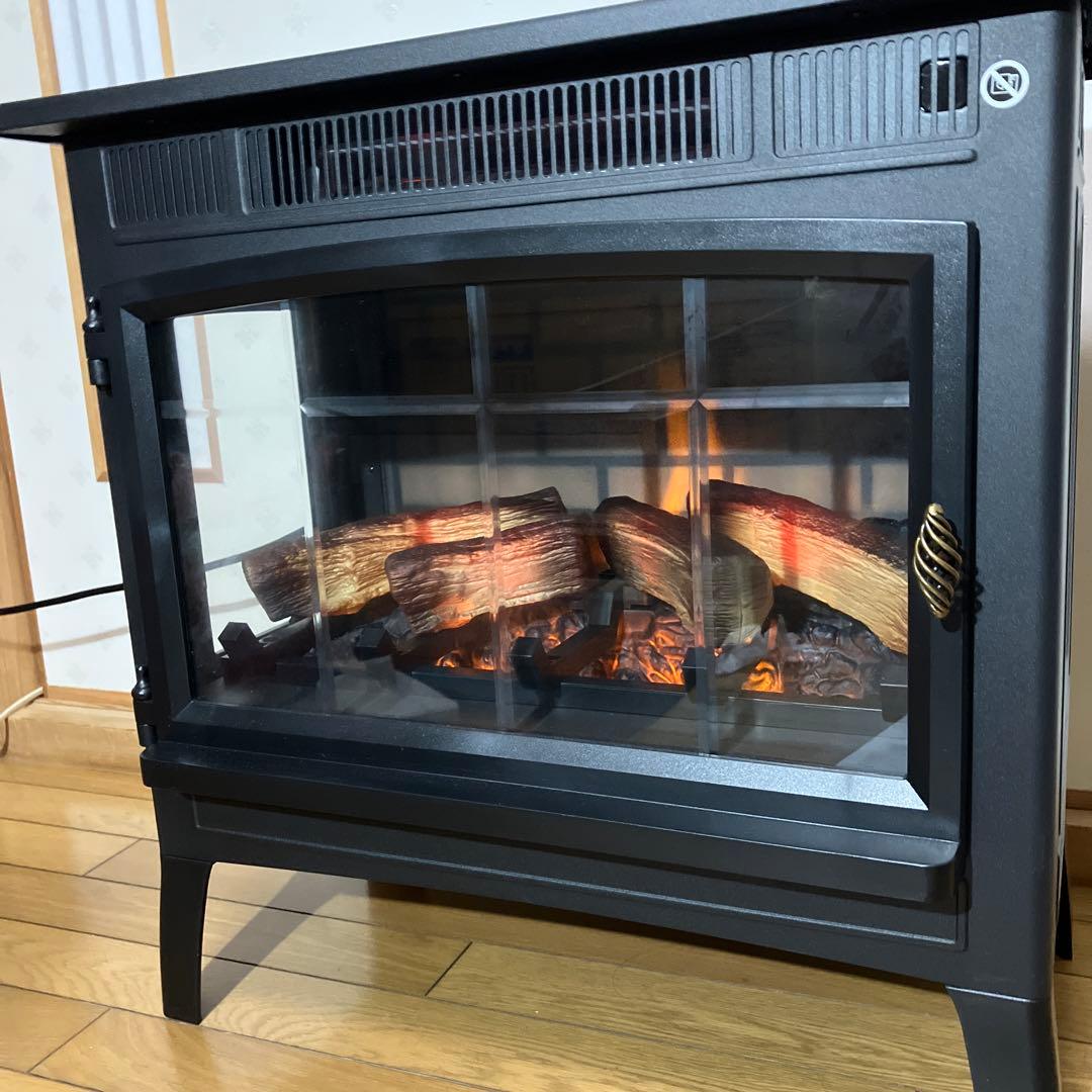 QVC 暖炉型ファンヒーター DFI-5010 POWER HEAT 電気温風機