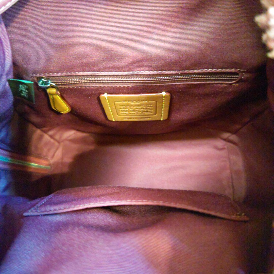 最終お値下げCOACH コーチ リュック バックパック ピンク もこもこ