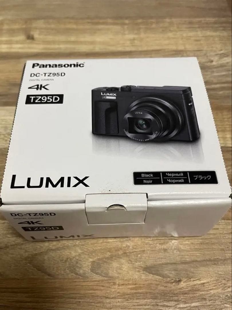 【付属品あり】LUMIX DC-TZ95D-K ブラック