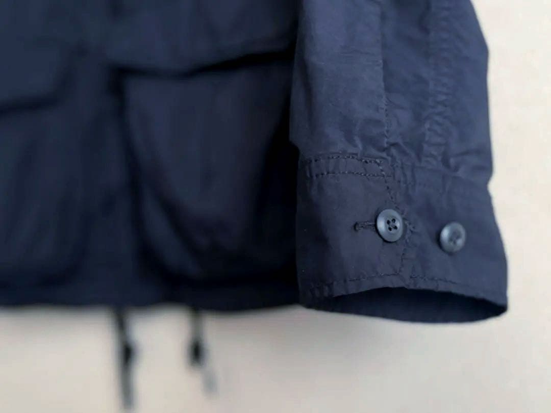 【上質】BDUジャケット ミリタリー M ネイビー ファティーグ Ｍ-65