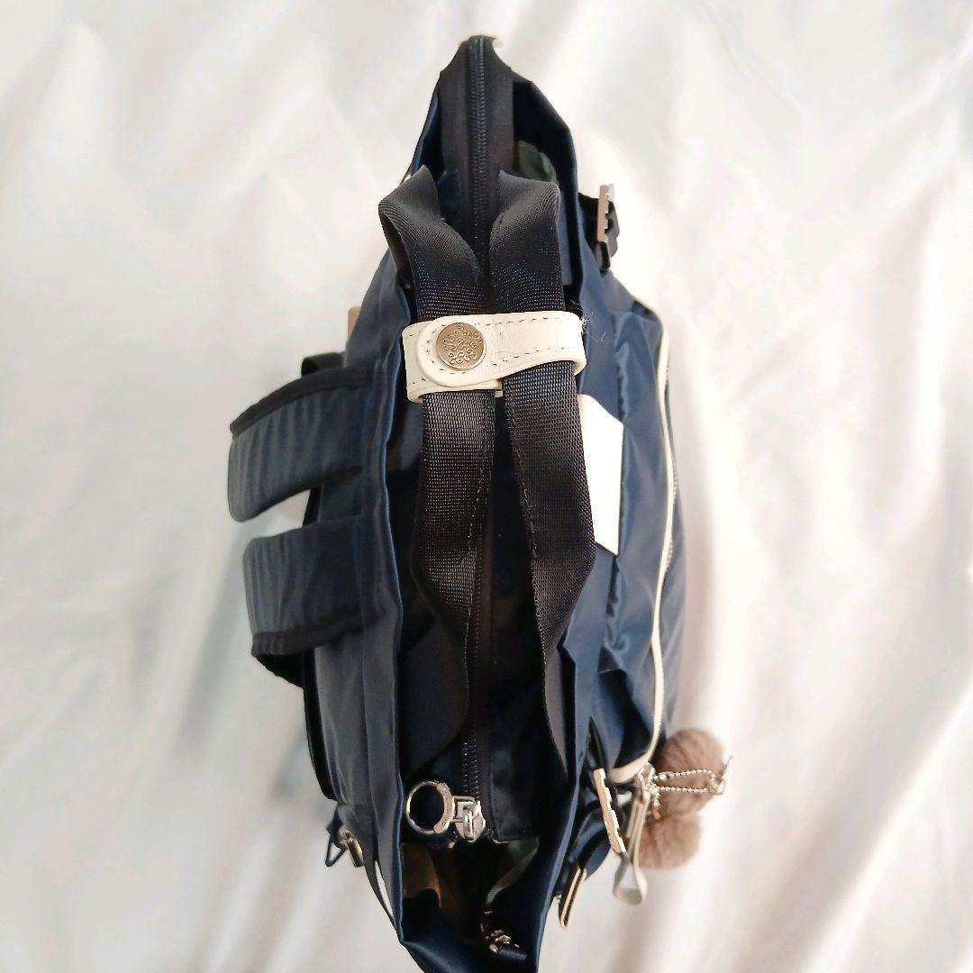 美品　カナナプロジェクト　大容量　リュック　17L　590g　ネイビー　A4