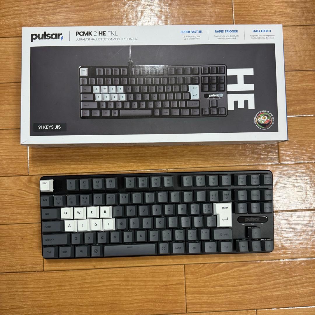 キーボード Pulsar PCMK 2 HE TKL JIS Black