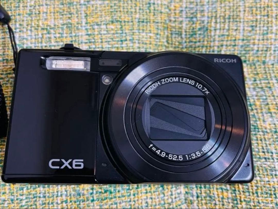 ★美品★Ricoh CX6 コンパクトデジタルカメラ