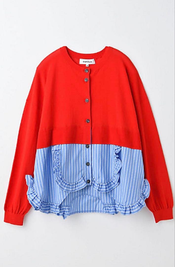 フリルボトムス カーディガン FRILL BOTTOM CARDIGAN