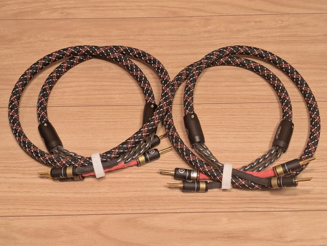 ViaBlue SC-4 SILVER スピーカーケーブル 1ペア 1.25m