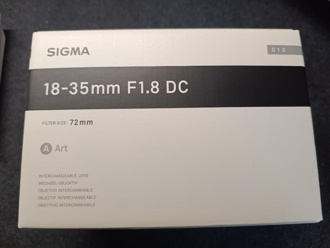 レンズ(ズーム) SIGMA 18-35mm F1.8 DC HSM