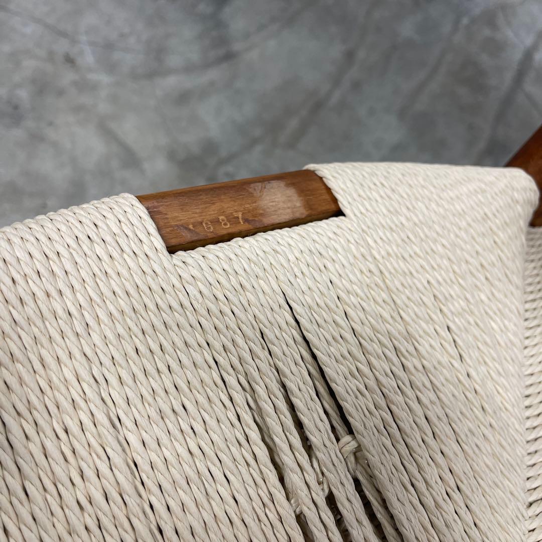 正規品 座面張り替え　70sカールハンセン＆サン CH24 (Yチェア)オーク材