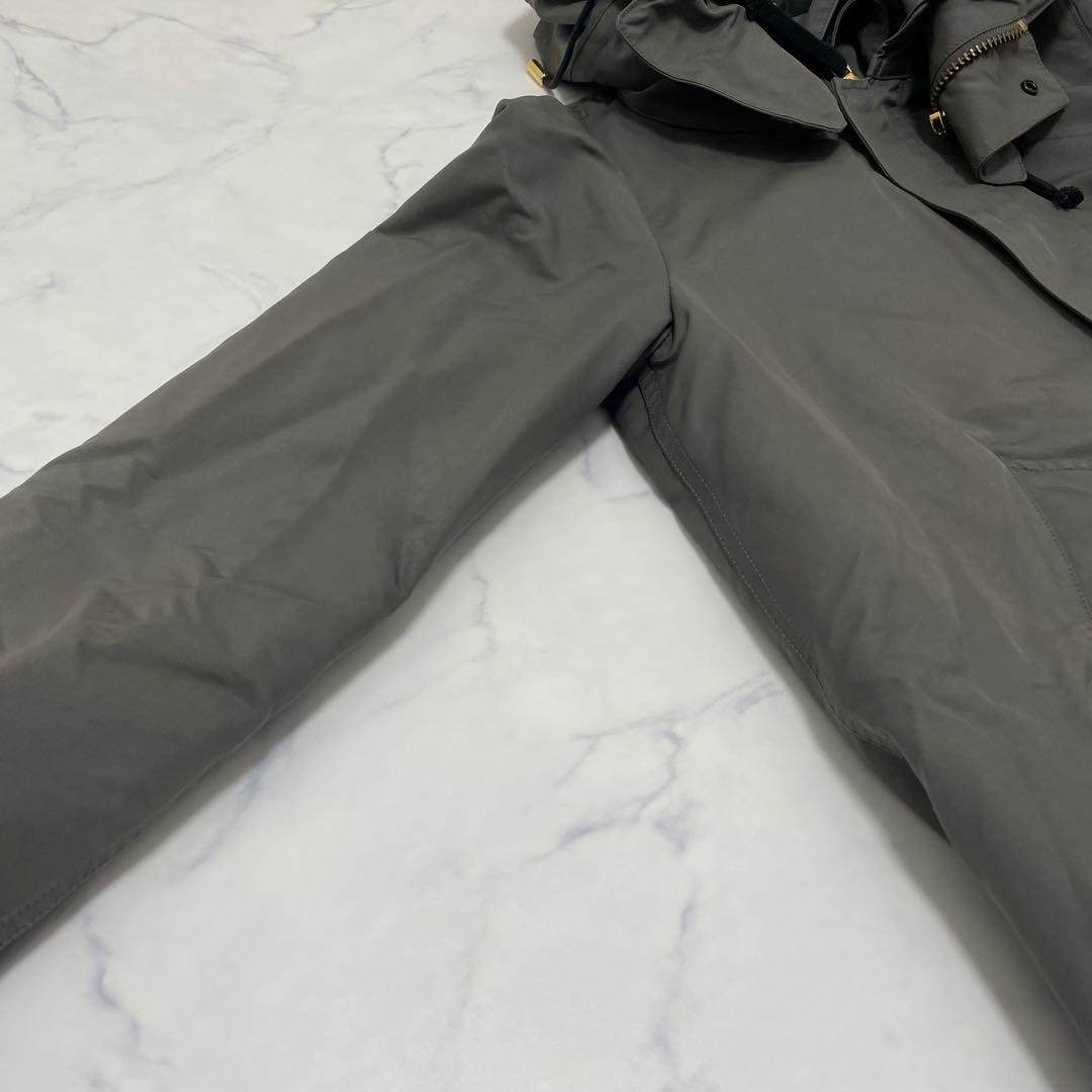 『ザ・リラクス』モッズコート ボアライナー取外し可 3way ダブルジップ