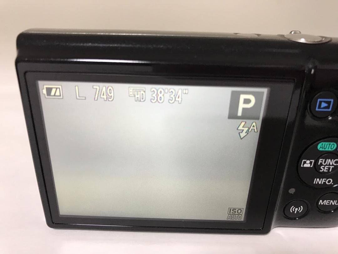 美品 Canon IXY 190 ブラック コンパクトデジタルカメラ セット