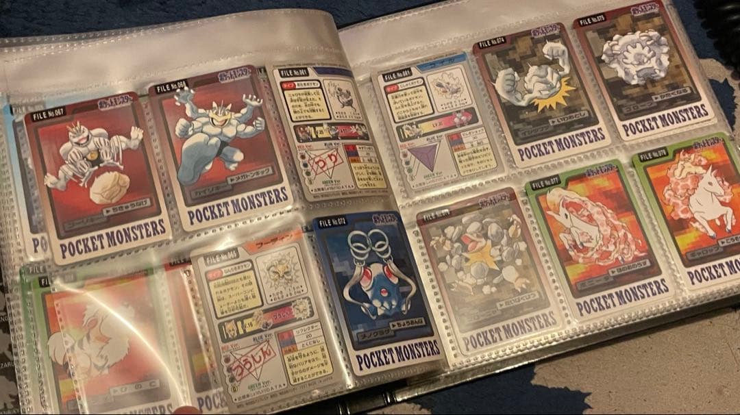 ポケットモンスター　カードダス　ポケモンカードセット　ファイル 99種類