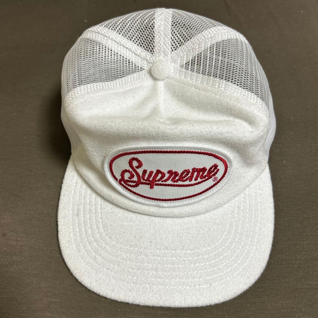 Supreme ホワイト メッシュキャップ