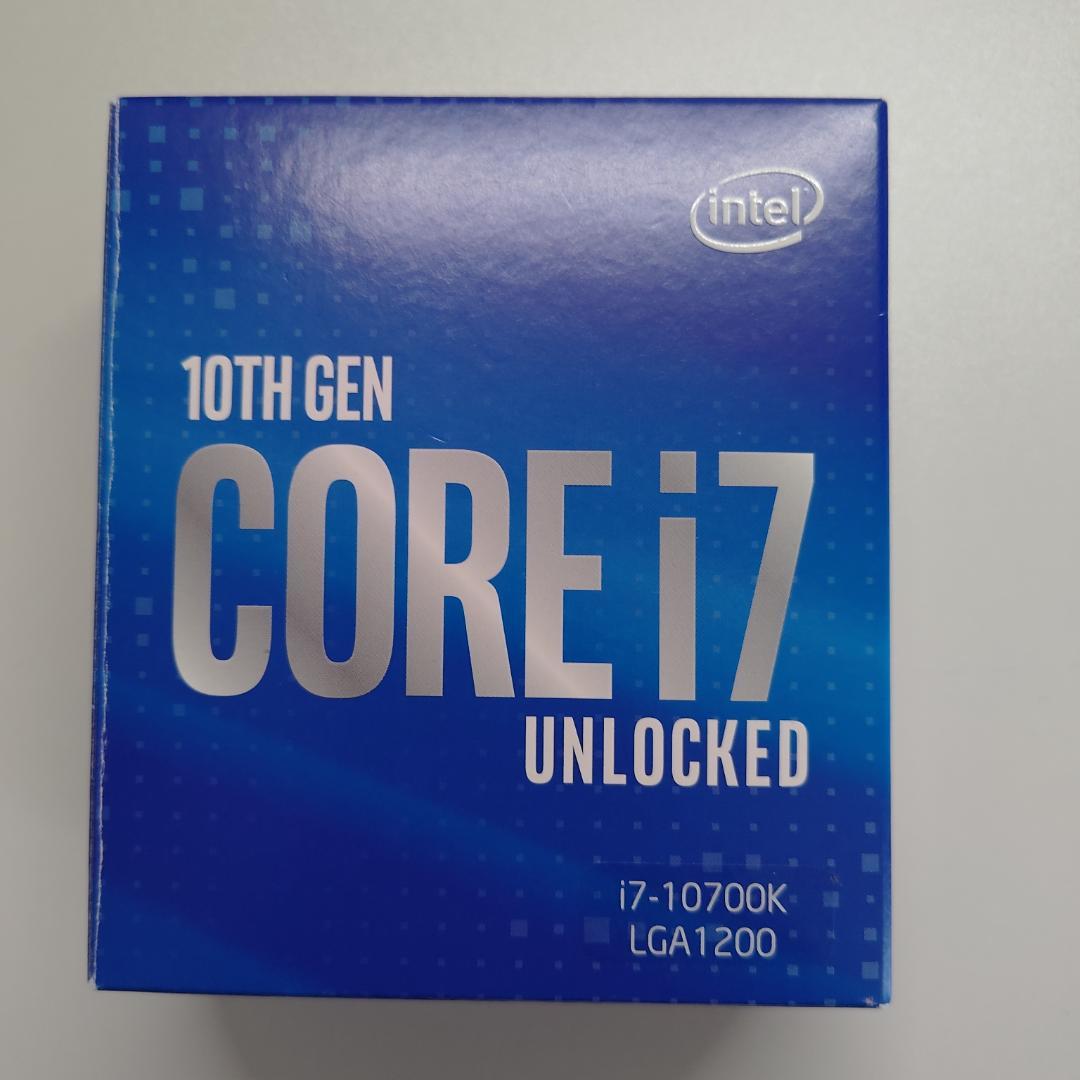 【中古品】Intel Core i7-10700K(動作確認済み)