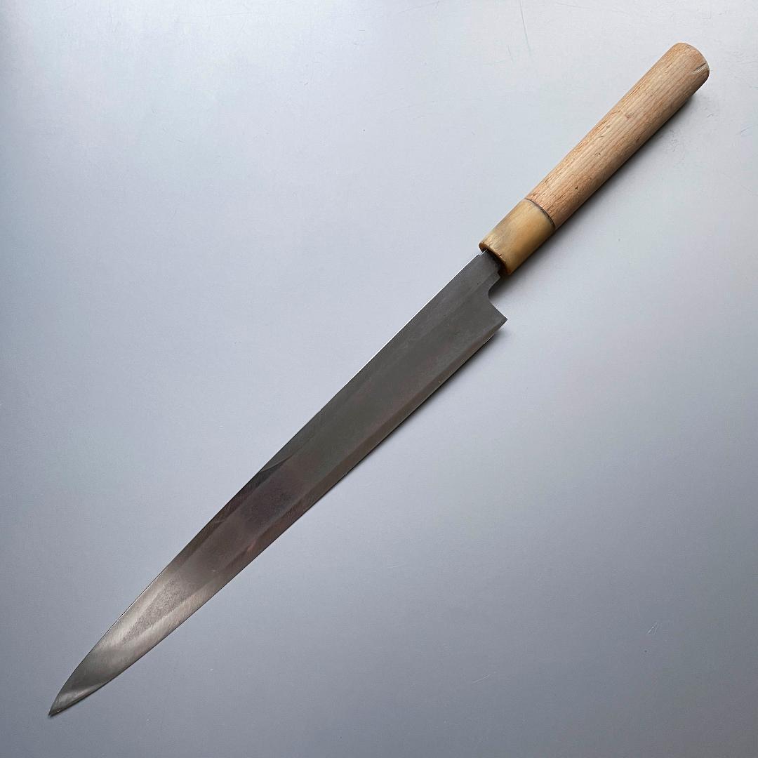 正本 柳刃包丁 一尺（30cm）白水牛柄