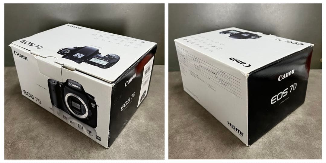 Canon EOS 7D 付属品完備 レンズ フラッシュカード２枚付き 美品