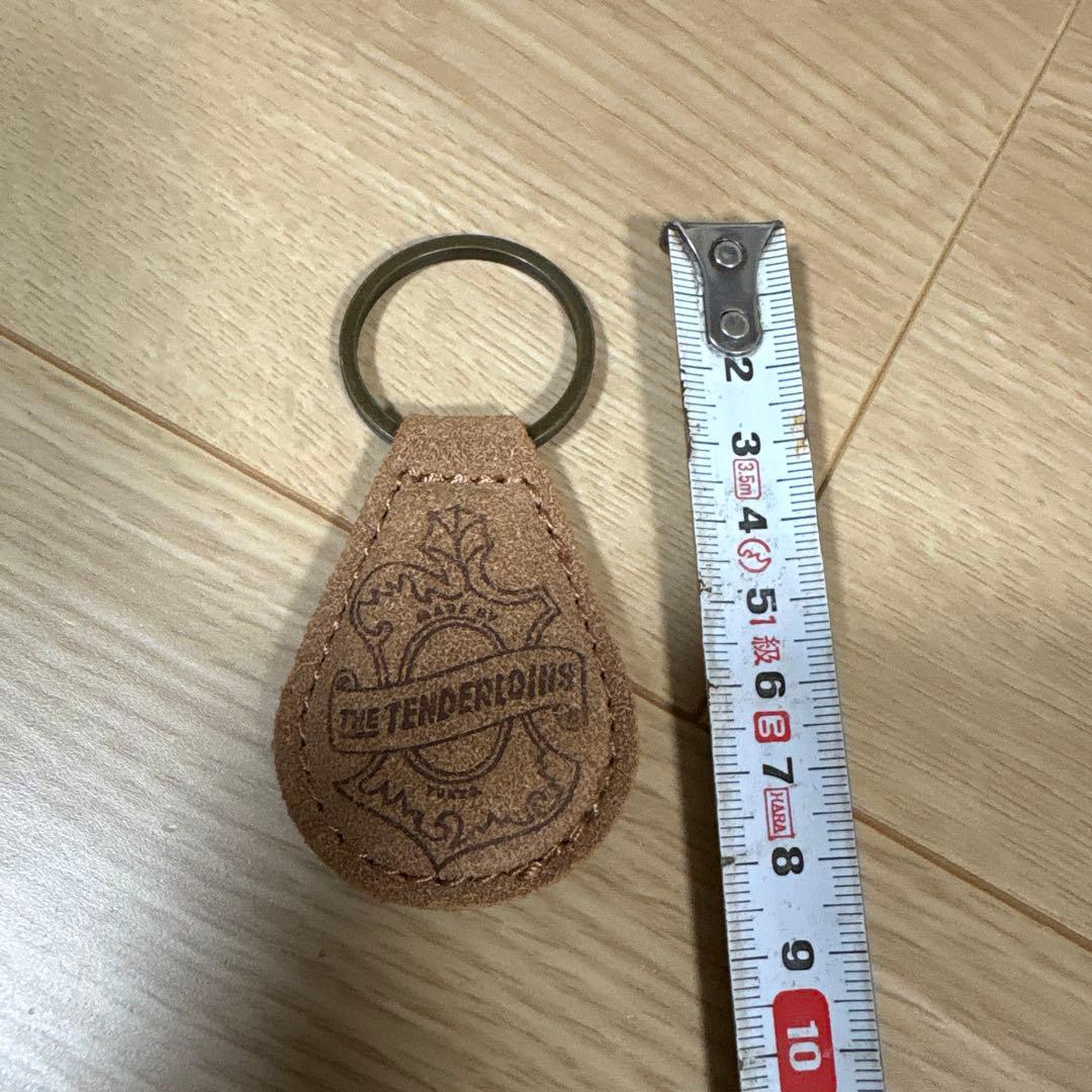 ル*ル様 テンダーロイン　キーホルダー　ベージュ　スエード　廃盤　新品未使用　付