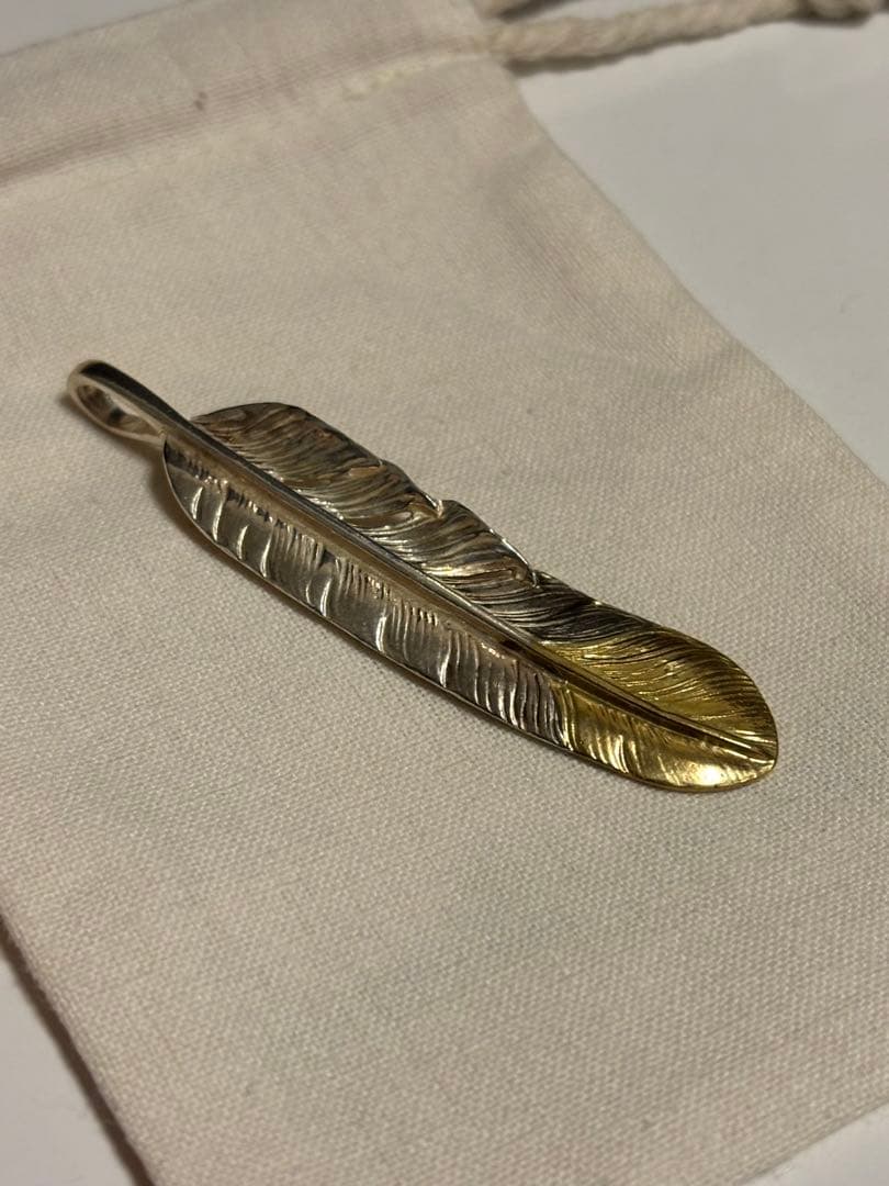 先金特大フェザー　silver925