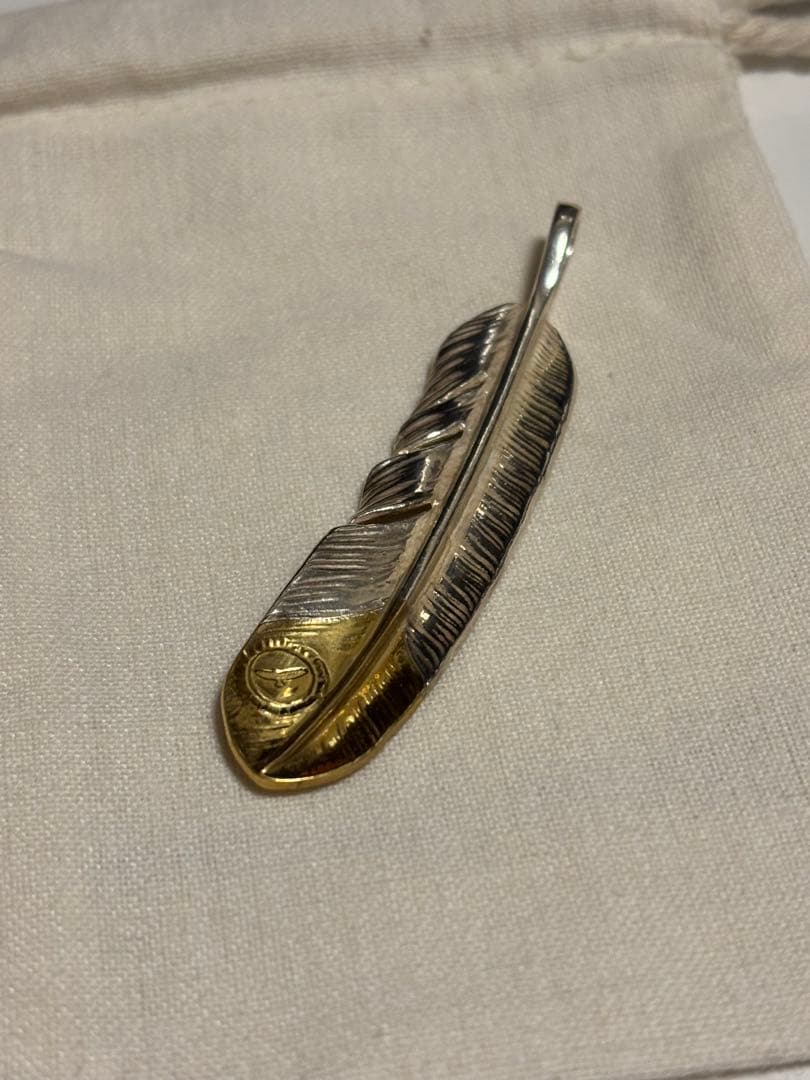 先金特大フェザー　silver925