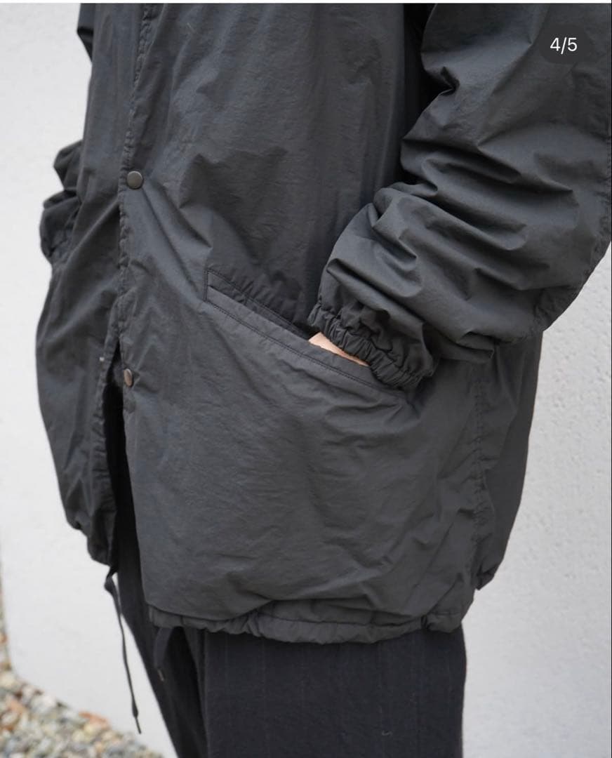 貴重　24AW COMOLI コットンナイロン コーチジャケット サイズ2