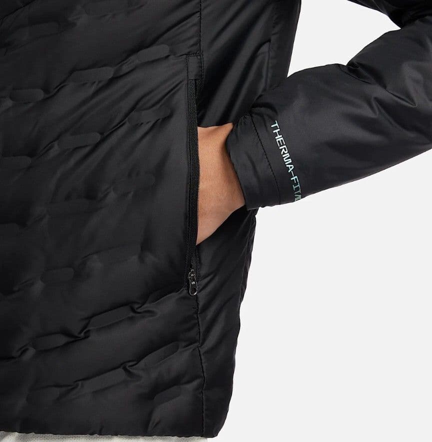 M ナイキ エアロロフト ランニング ダウンジャケット 定価4.1万 ゴルフ 黒