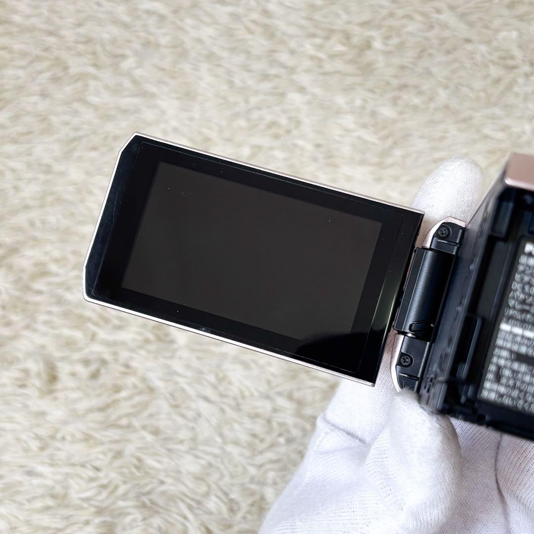 希少【極美品】パナソニック ビデオカメラ HC-V550M-N ピンクゴールド