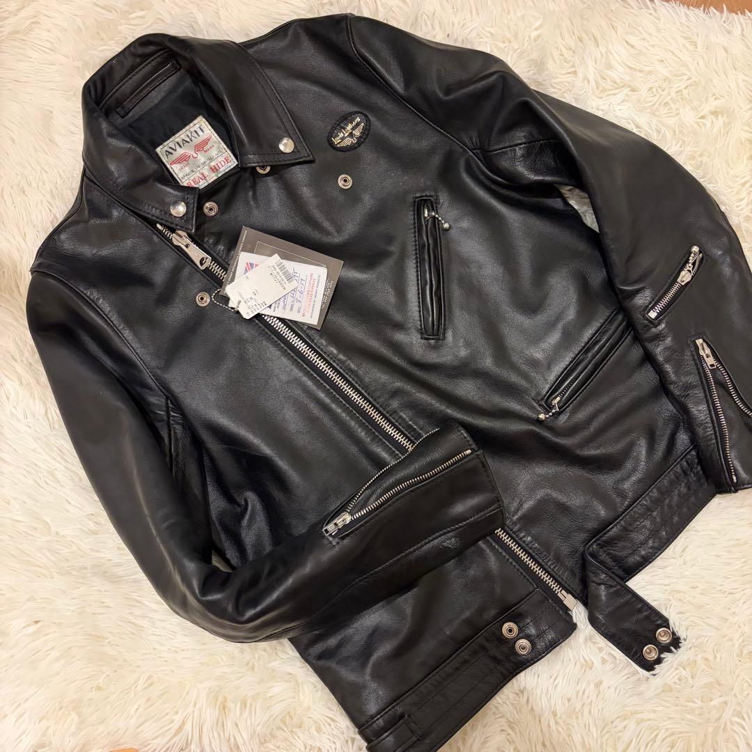【美品】ルイスレザー　Lewisleather サイクロンタイトフィット38