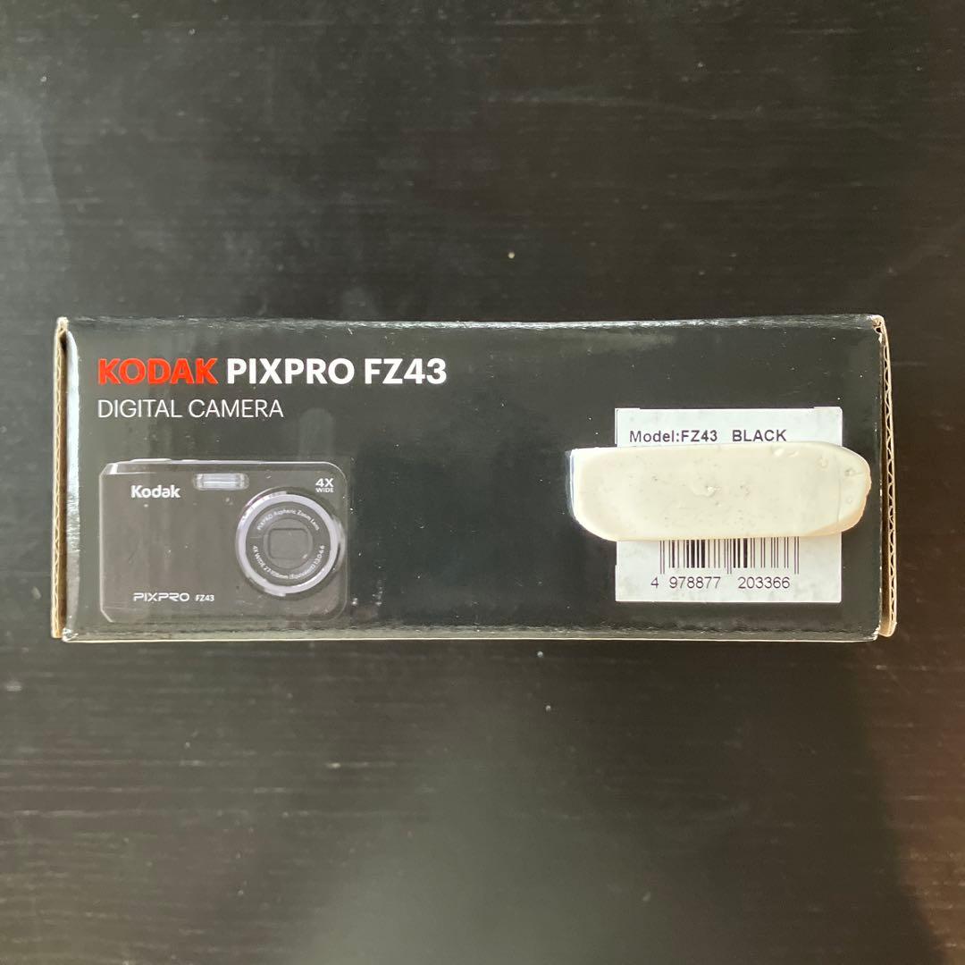 【新品保証付】KODAK PIXPRO FZ43 デジタルカメラ ブラック